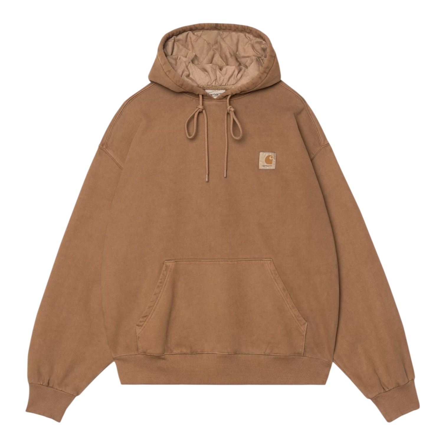 Carhartt WIP Hooded Vista Sweat - WIP H. Brown (Garment Dyed)