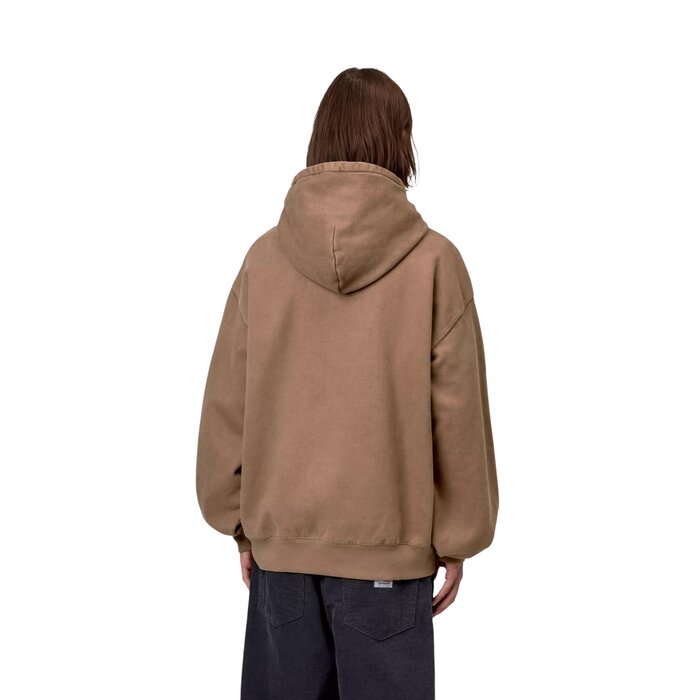 Carhartt WIP Hooded Vista Sweat - WIP H. Brown (Garment Dyed)