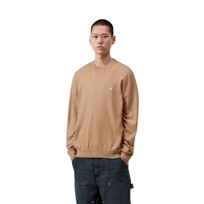 Carhartt WIP Madison Sweater - Wip Dusty H/Wax