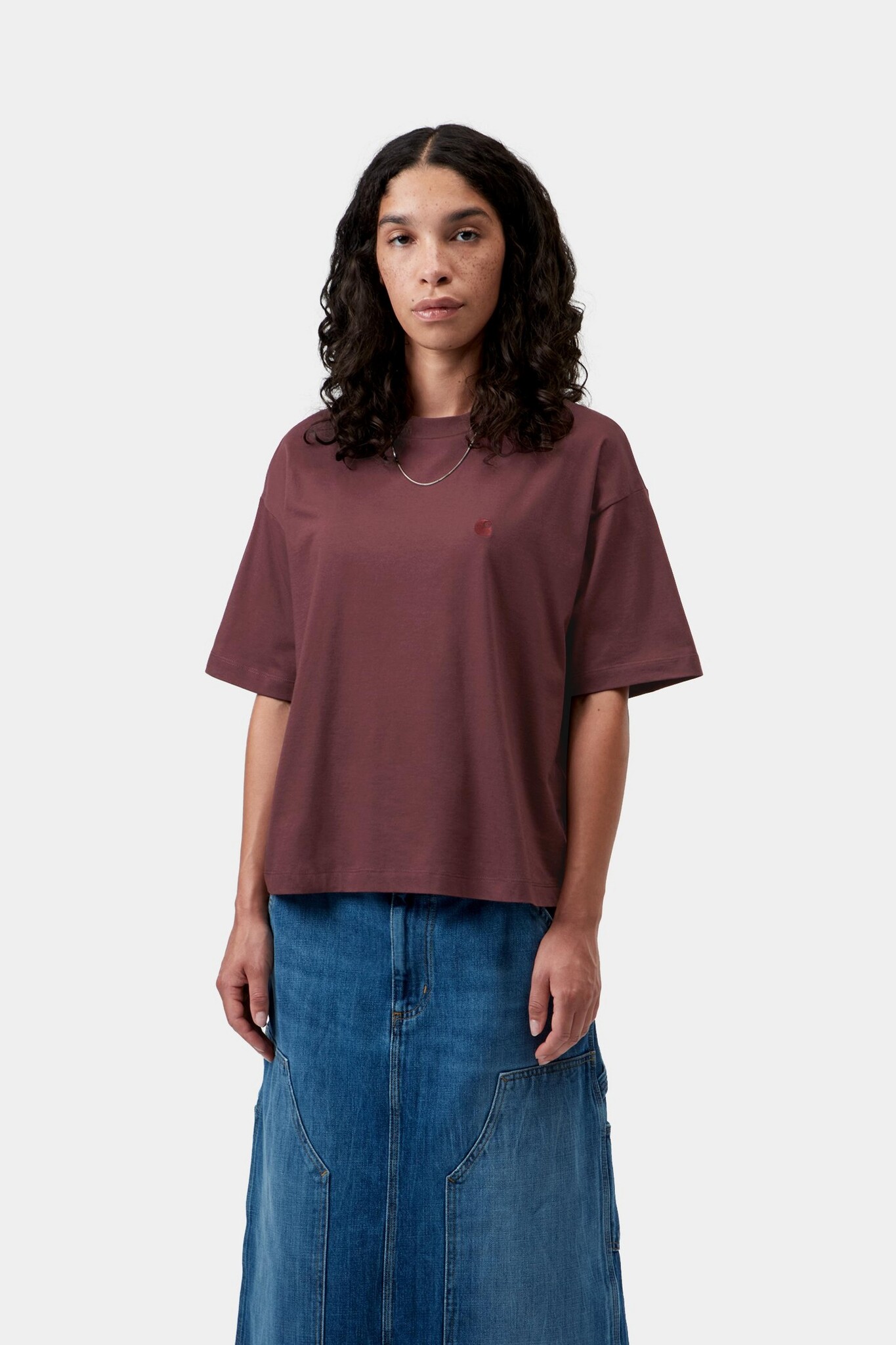 Carhartt WIP W' S/S Chester T-shirt - Amarone