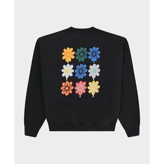 Arbor Antwerp Nine Flowers Crewneck - Black