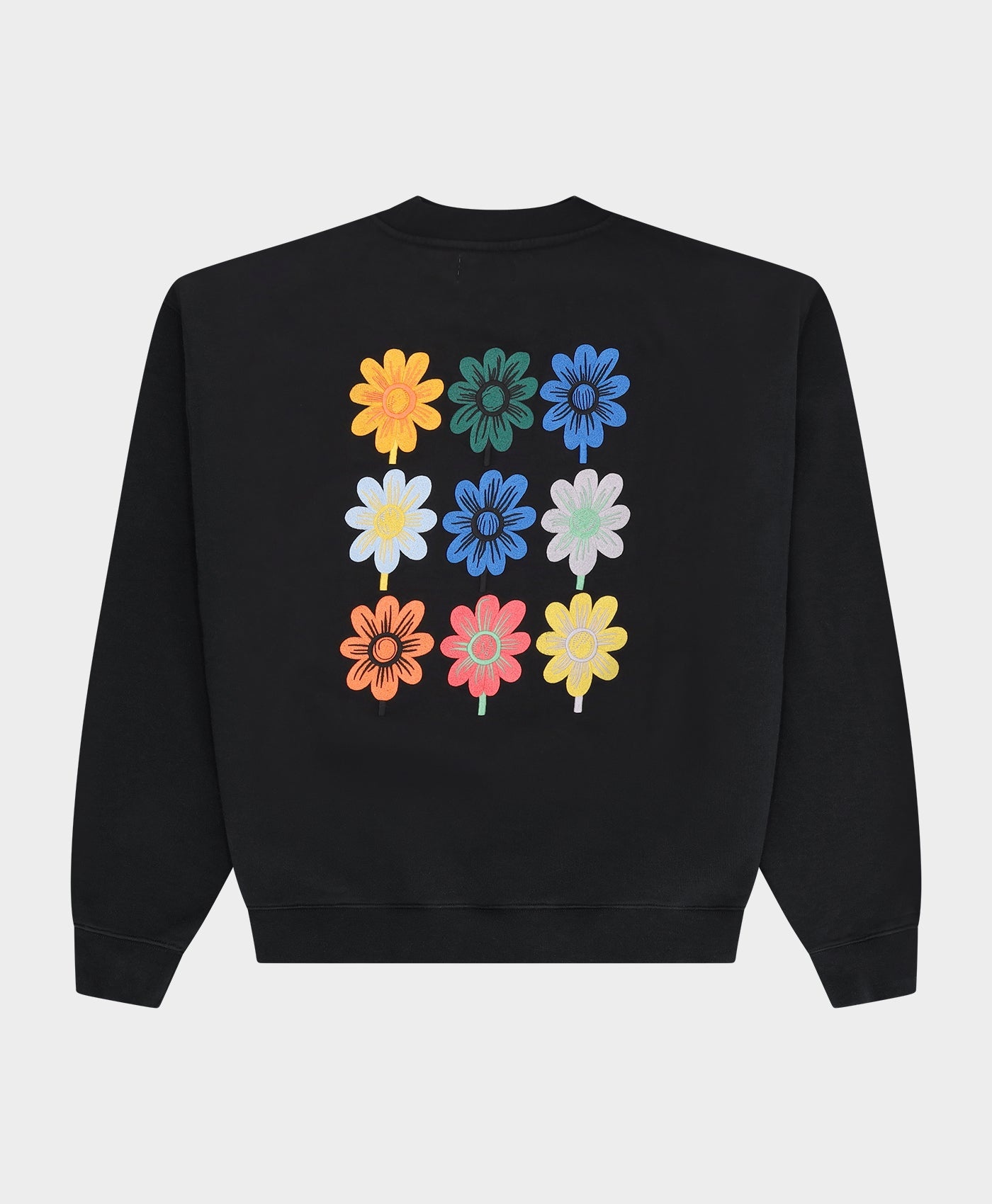 Arbor Antwerp Nine Flowers Crewneck - Black