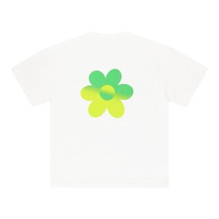Arbor Antwerp Two-tone Flower T-shirt - Green