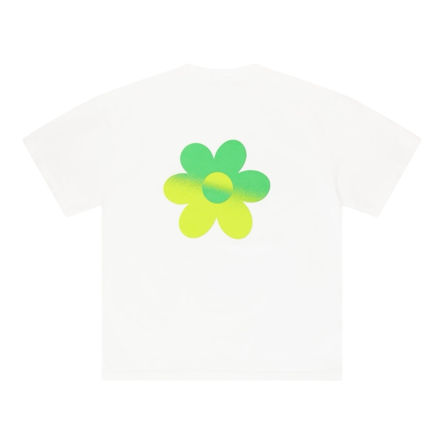 Arbor Antwerp Two-tone Flower T-shirt - Green