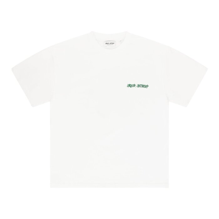 Arbor Antwerp Two-tone Flower T-shirt - Green