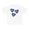 Triple Love T-shirt - Blue