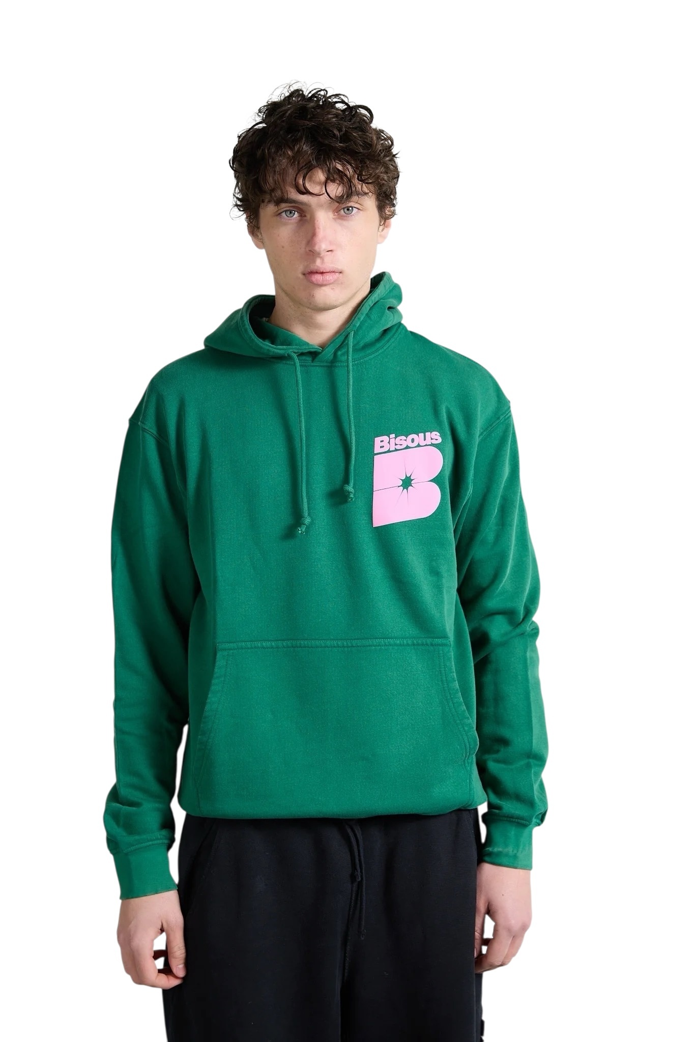 Bisous Skateboards Hoodie Sunski - Forest