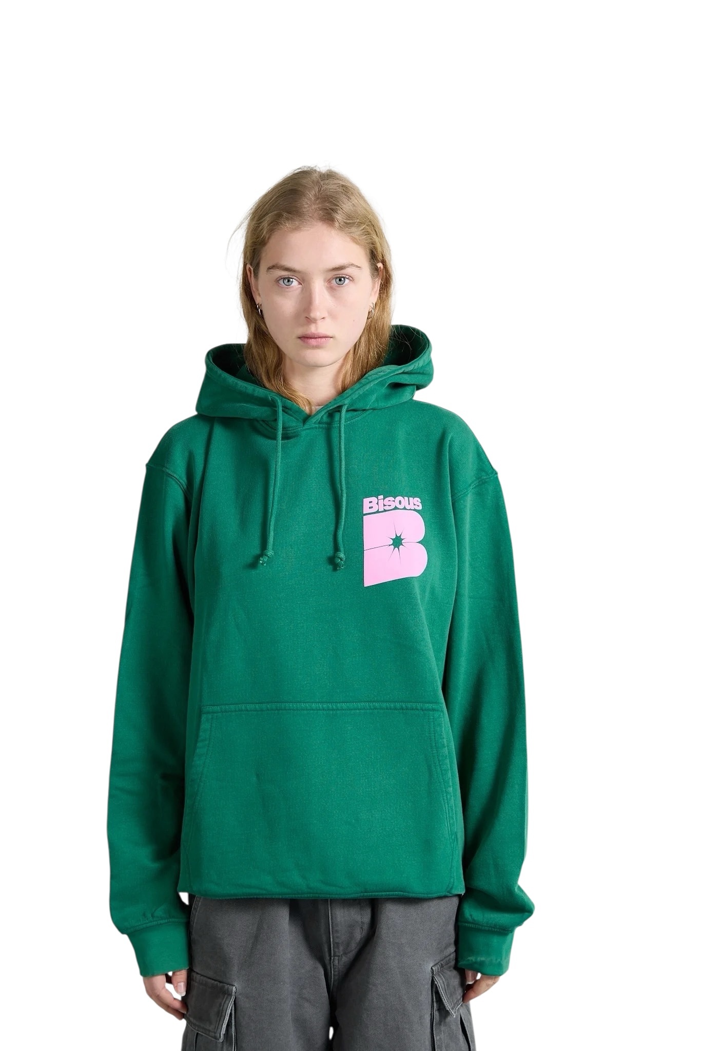 Bisous Skateboards Hoodie Sunski - Forest