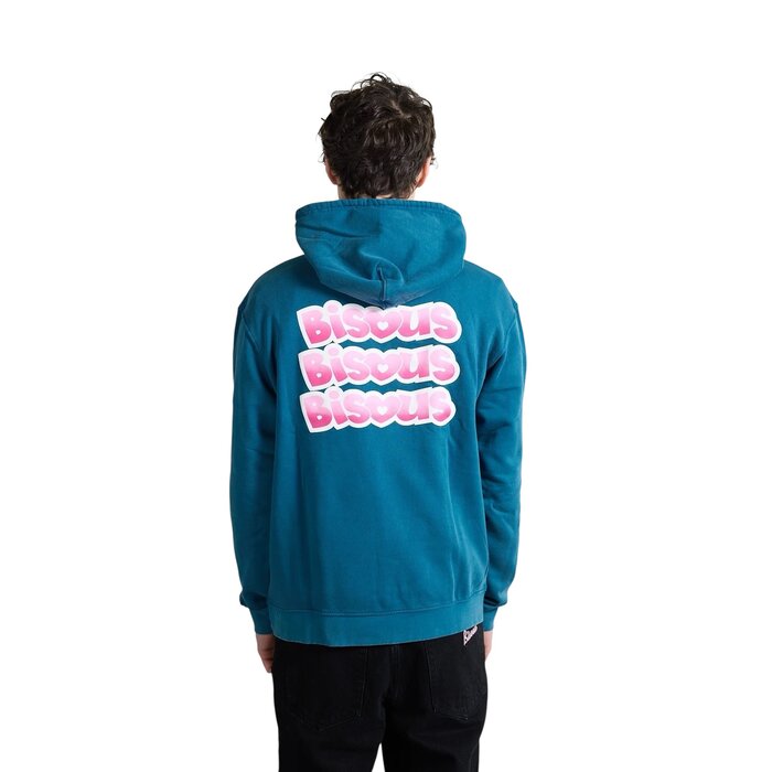 Bisous Skateboards Hoodie Tony - Blue