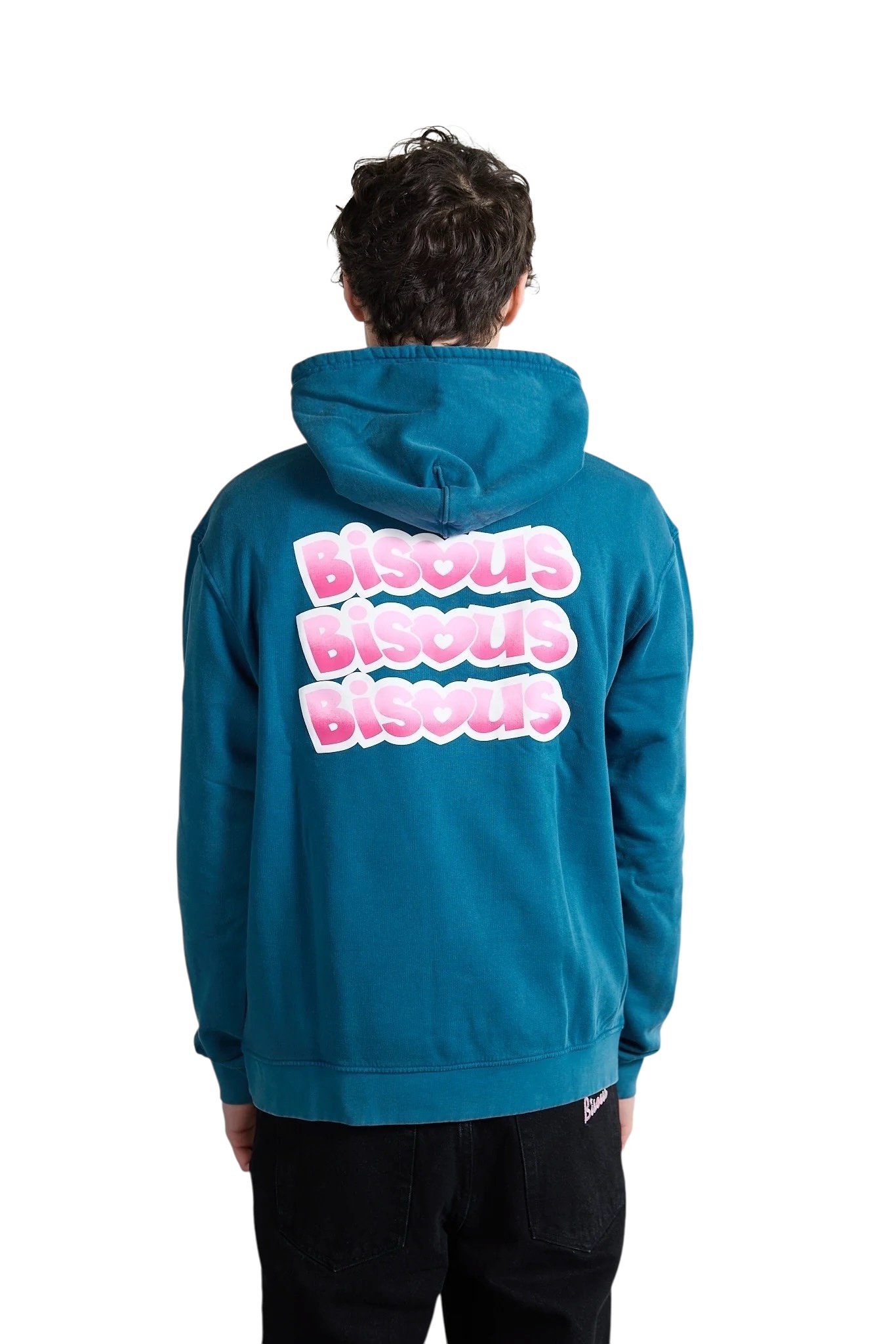 Bisous Skateboards Hoodie Tony - Blue