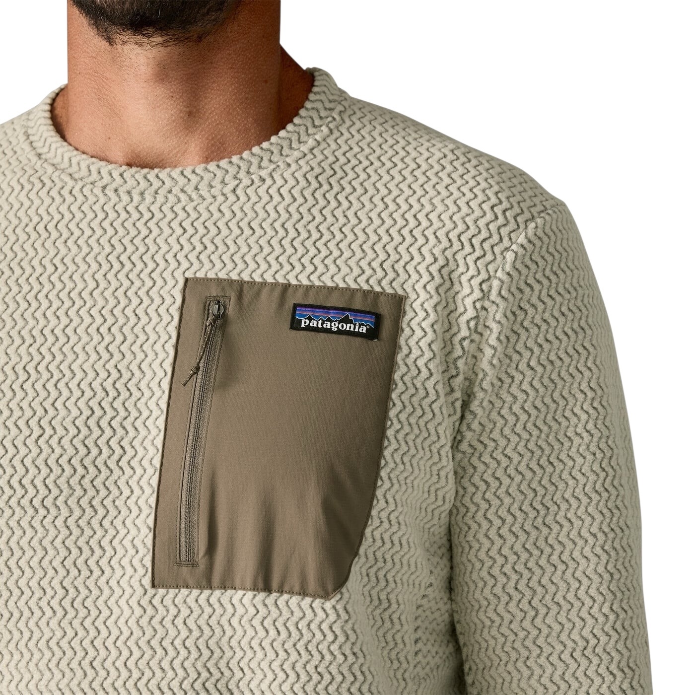 Patagonia M's R1 Air Crew - Pelican