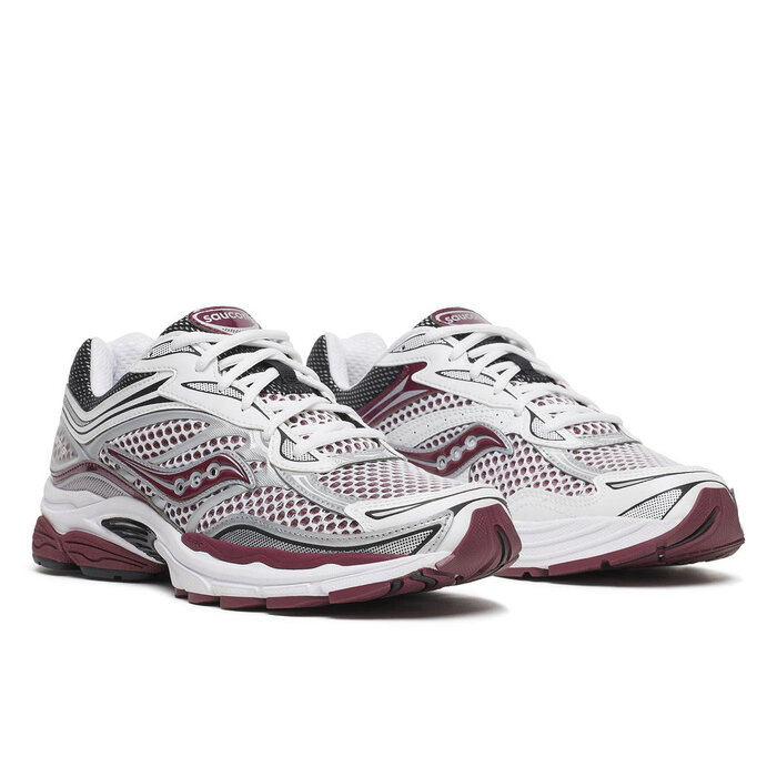 Saucony Progrid Omni 9 - White/Maroon