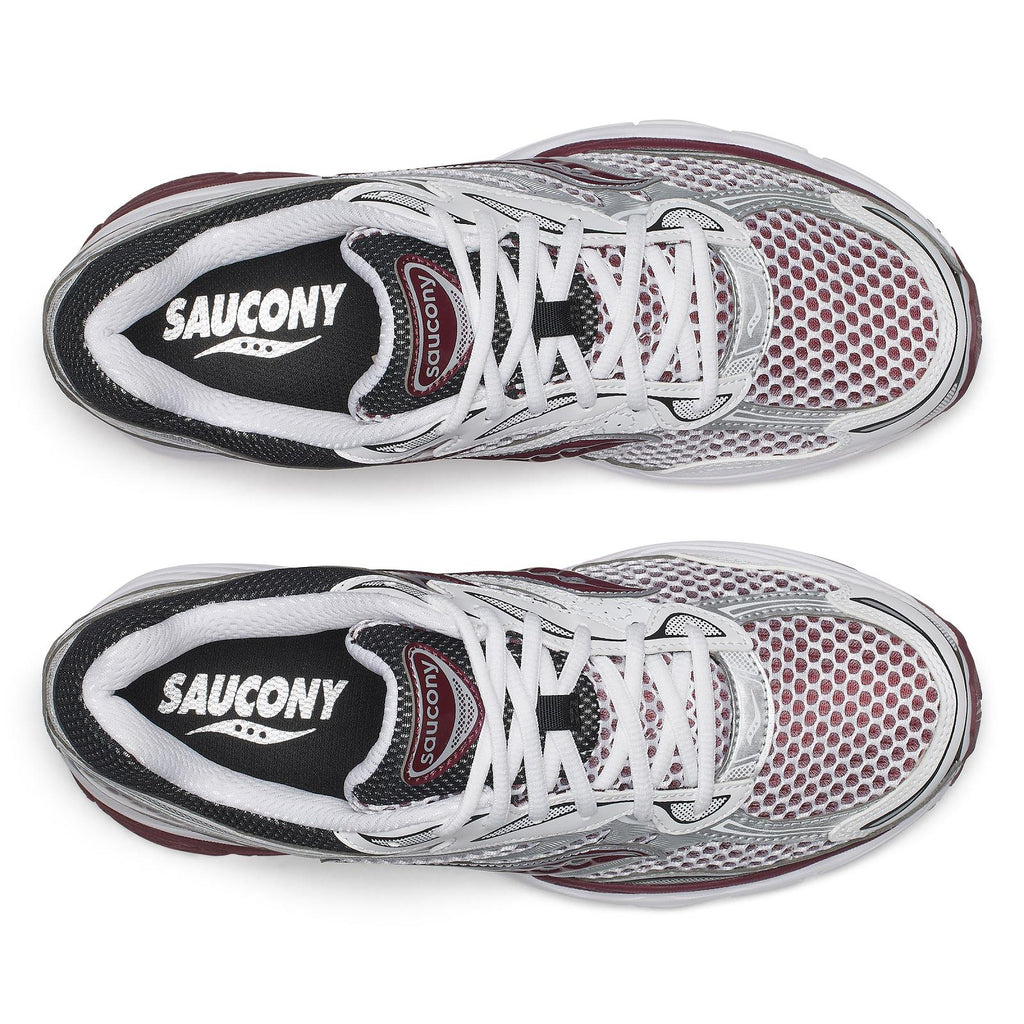 Saucony Progrid Omni 9 - White/Maroon