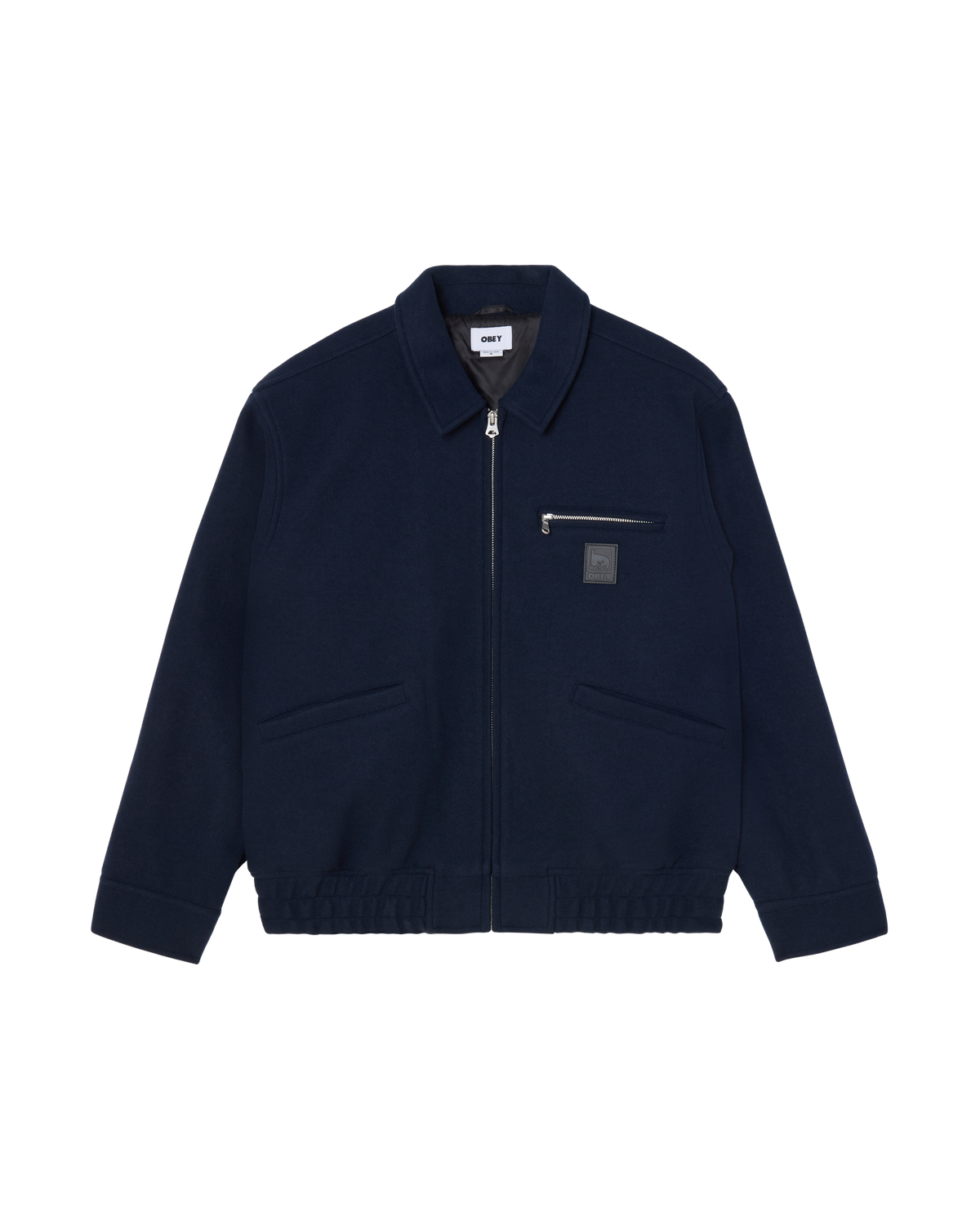 Obey Ledger Blouson Jacket - Dark Navy