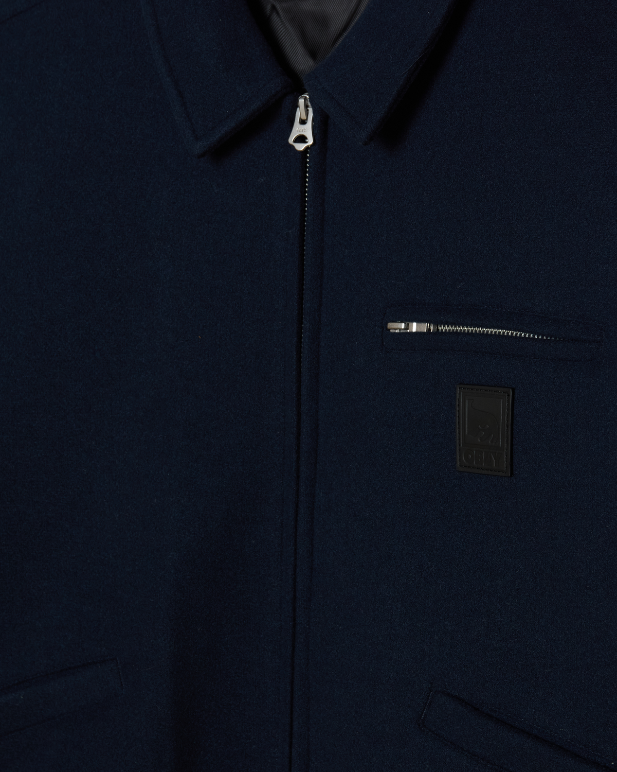Obey Ledger Blouson Jacket - Dark Navy