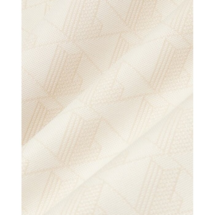 Lacoste T-shirt Jacquard Monogramme - Beige 8LX