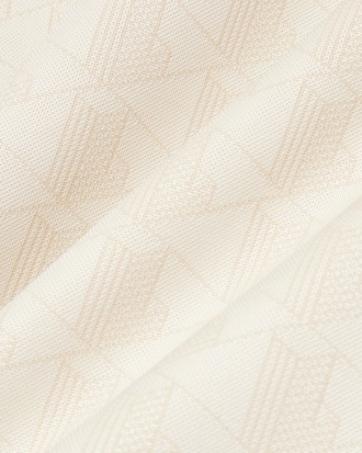 Lacoste T-shirt Jacquard Monogramme - Beige 8LX