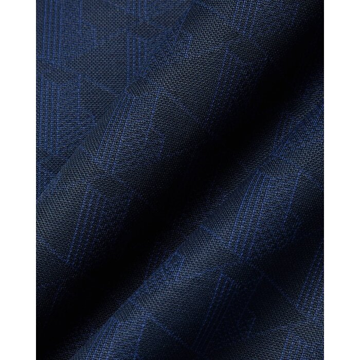 Lacoste T-shirt Jacquard Monogramme - Bleu Marine