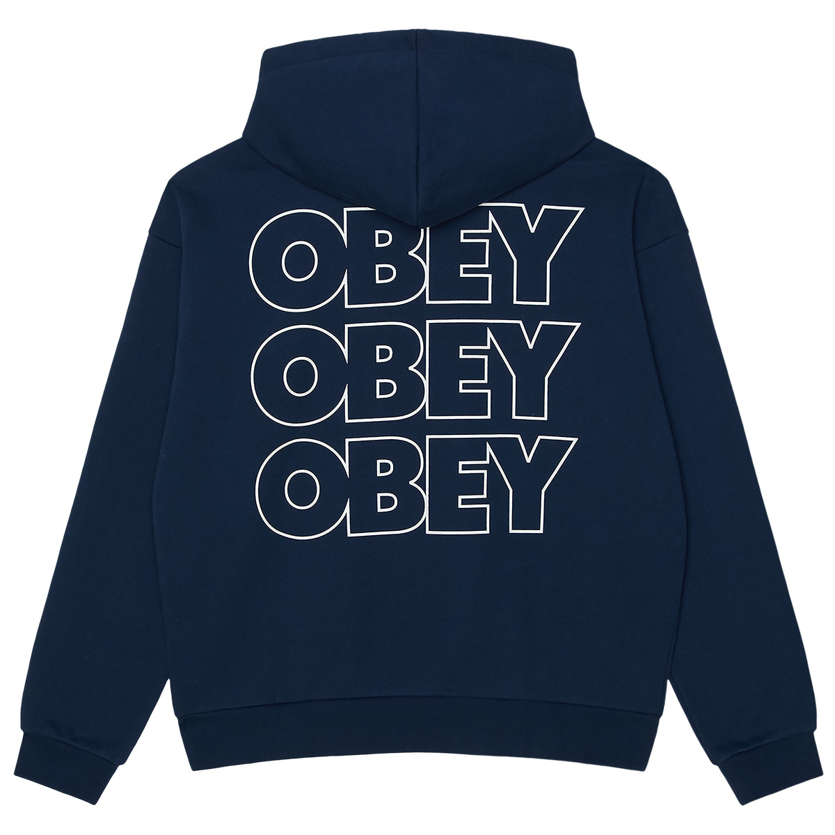 Obey Treble Extra Heavy Hood - Pageant Blue