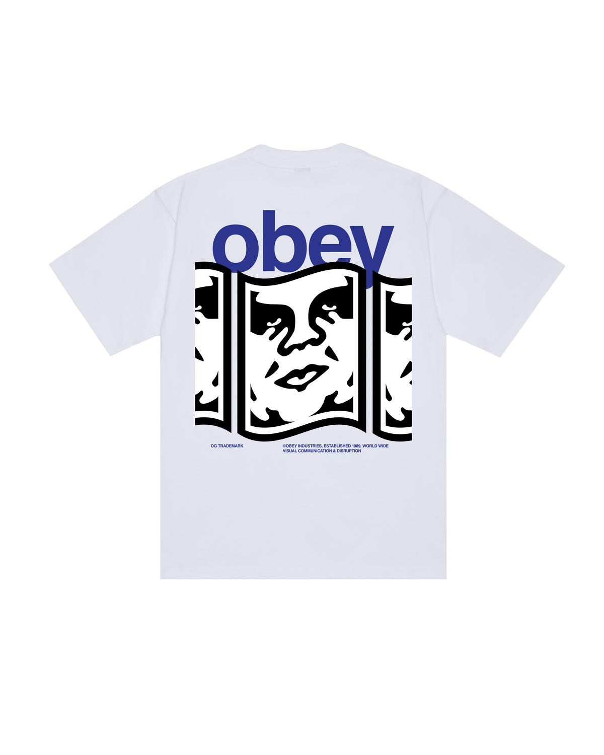 Obey Disruption - White