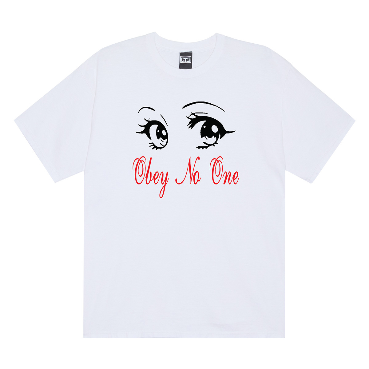 Obey No One Eyes - White