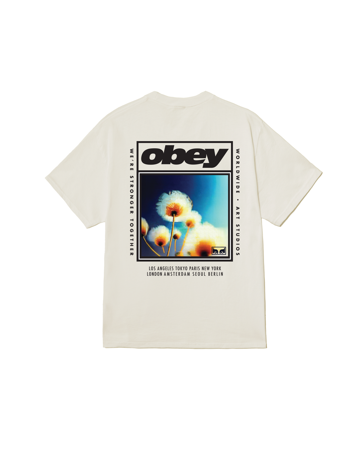Obey Stronger Together - Vintage White