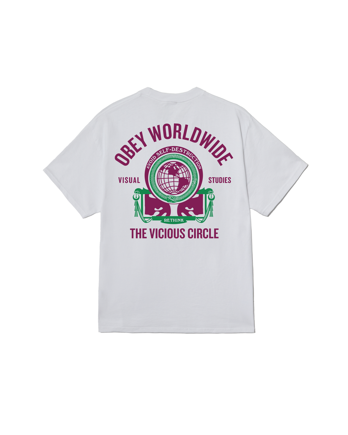 Obey Vicious Circle - White