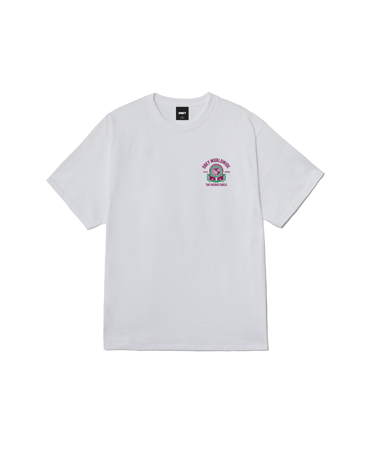 Obey Vicious Circle - White