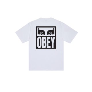 Obey Eyes Icon - White