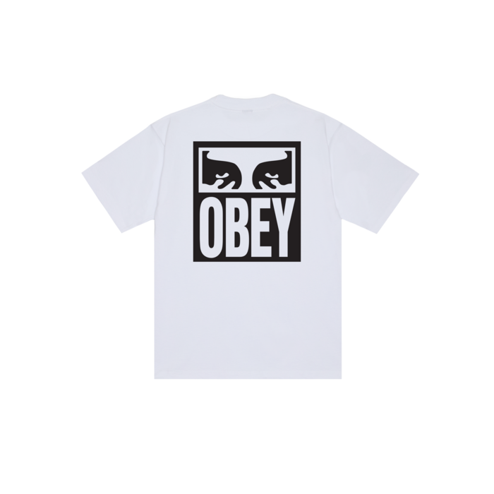 Obey Eyes Icon - White