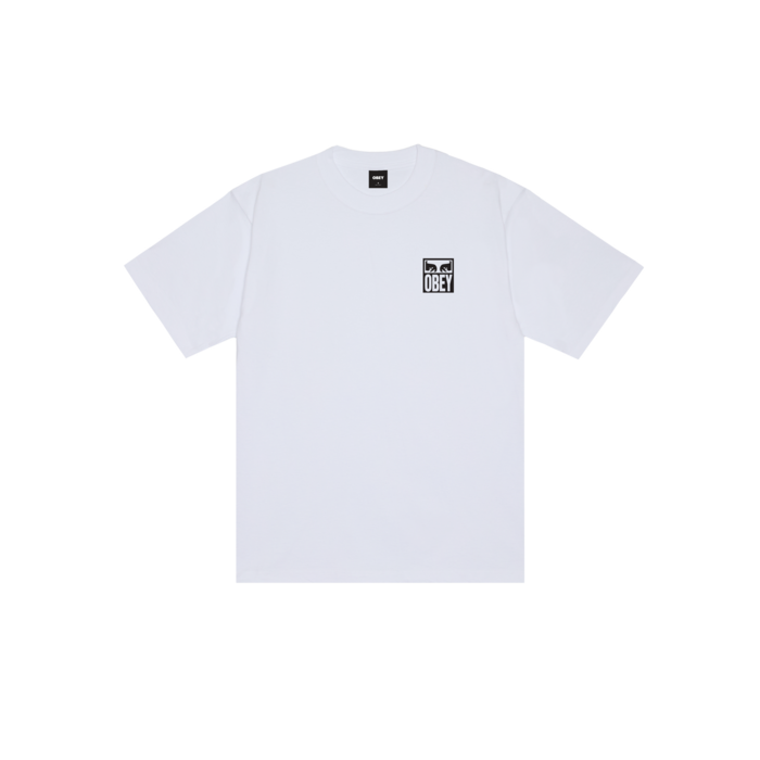 Obey Eyes Icon - White