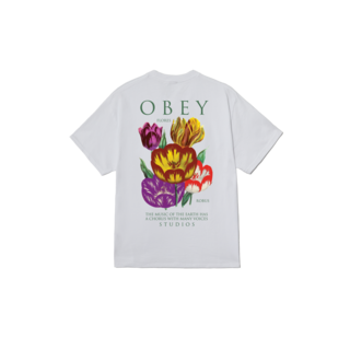 Obey Flores Robus - White