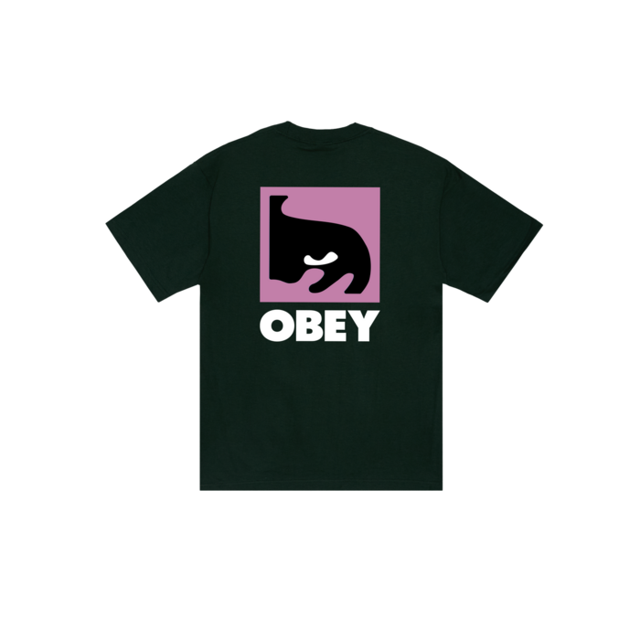Obey Quarter Eye Icon - Forest Green
