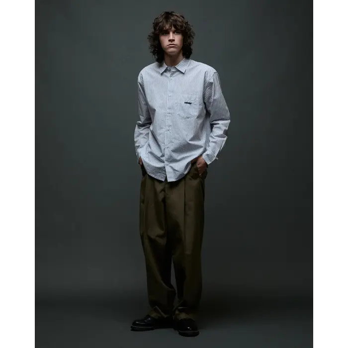 Obey Dean Pleated Pant - Stone Gray