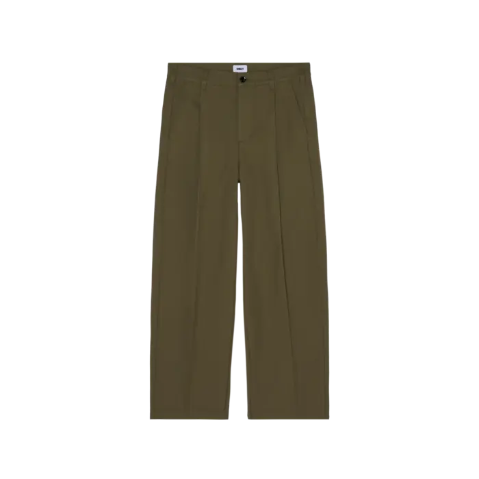 Obey Dean Pleated Pant - Stone Gray