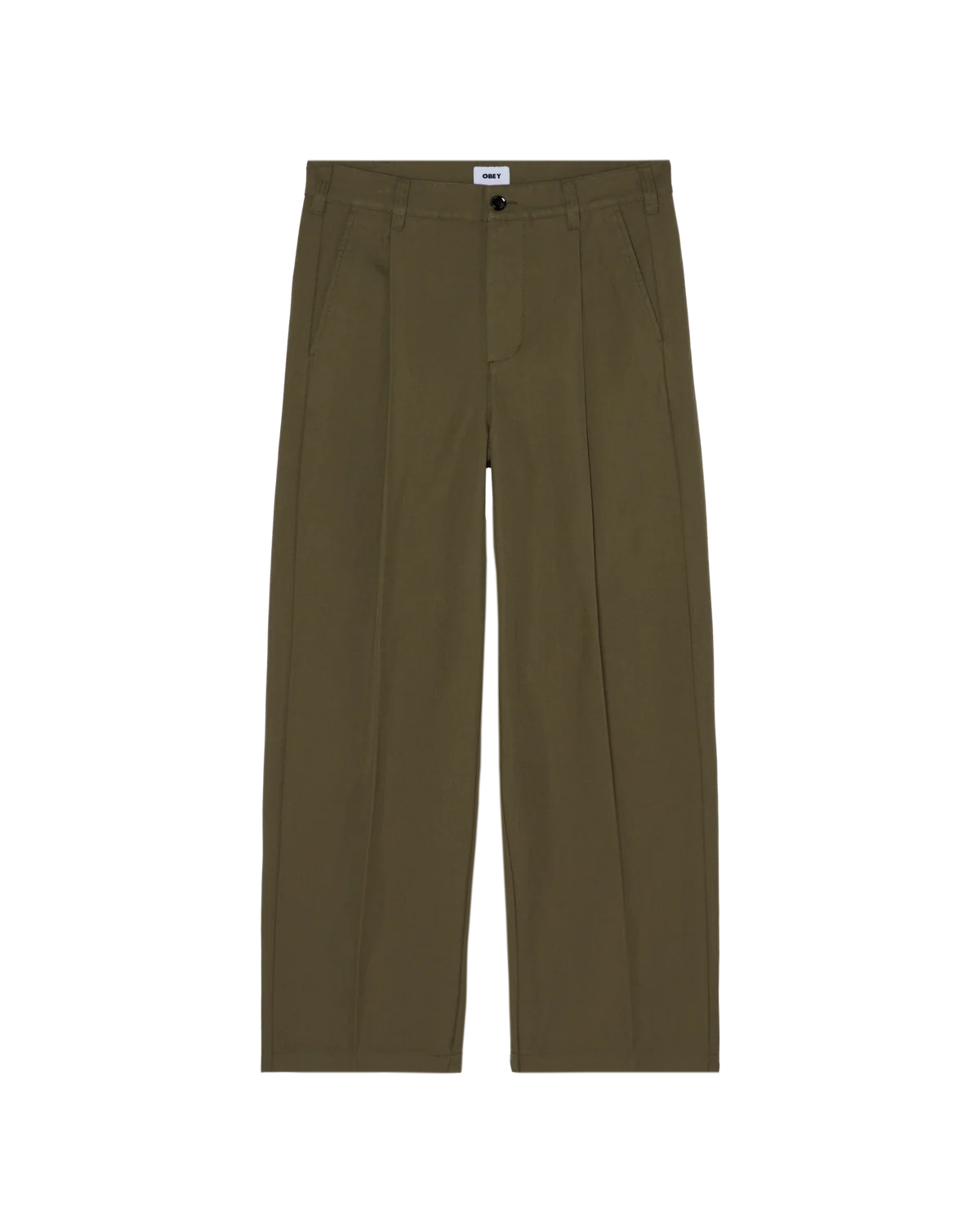 Obey Dean Pleated Pant - Stone Gray