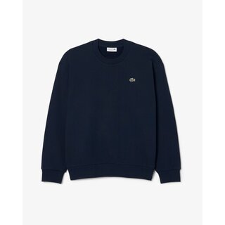 Lacoste Sweatshirt Molleton Coton - Bleu Marine