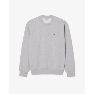 Lacoste Sweatshirt Molleton Coton - Gris Chine