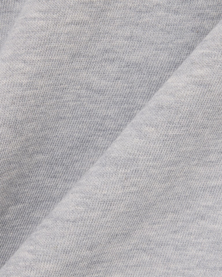 Lacoste Sweatshirt Molleton Coton - Gris Chine