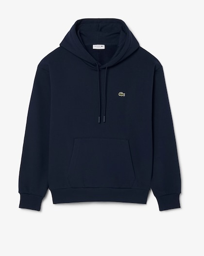 Lacoste Sweatshirt à Capuche Molleton - Bleu Marine