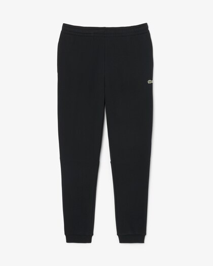 Lacoste Pantalon de Survêtement Molleton Tapered Fit - Noir