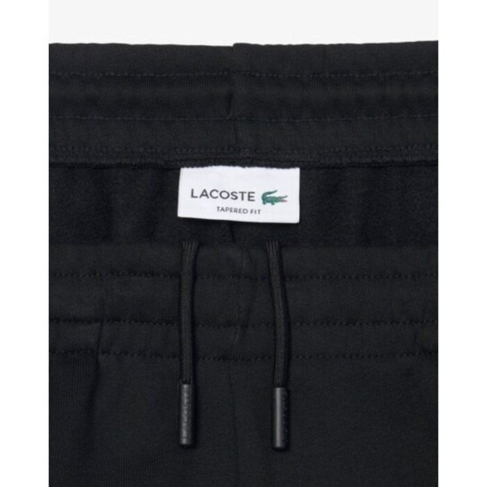 Lacoste Pantalon de Survêtement Molleton Tapered Fit - Noir