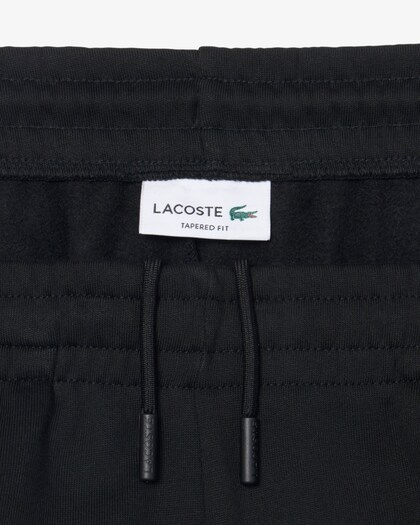 Lacoste Pantalon de Survêtement Molleton Tapered Fit - Noir