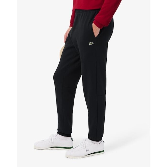 Lacoste Pantalon de Survêtement Molleton Tapered Fit - Noir