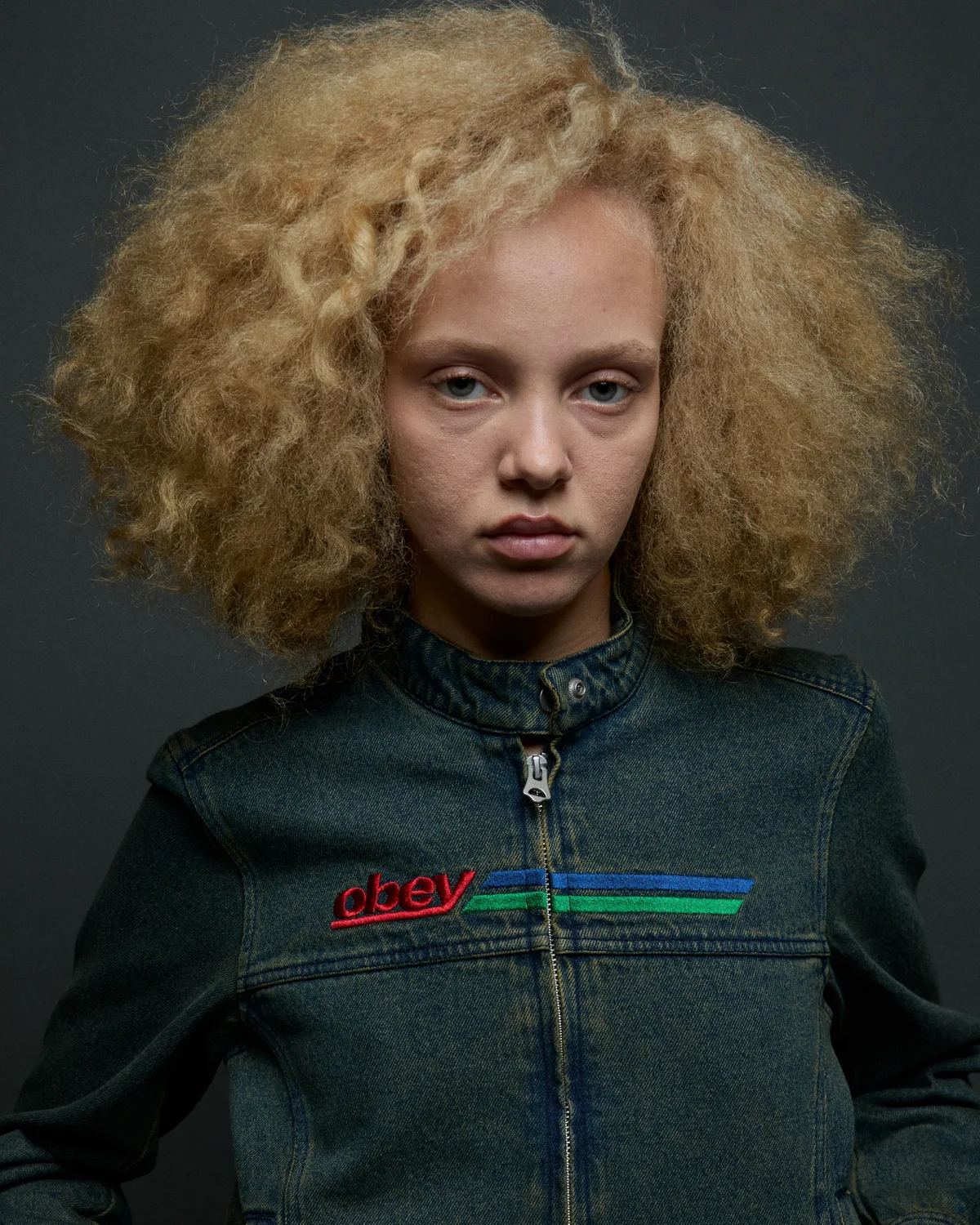 Obey Rove Moto Jacket - Yellow Tint Wash