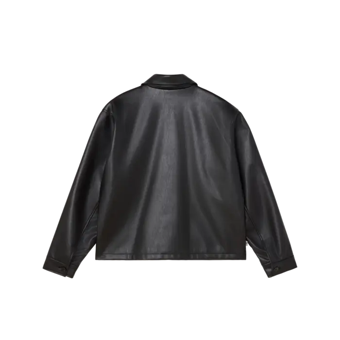 Obey Workman Pu Jacket - Black