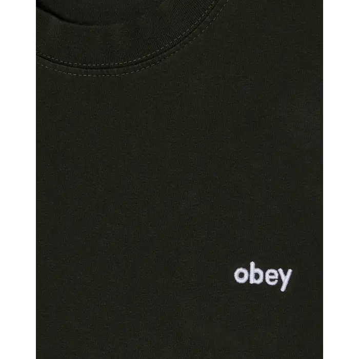 Obey Lowercase Pigment T-Shirt - Pigment Rosin