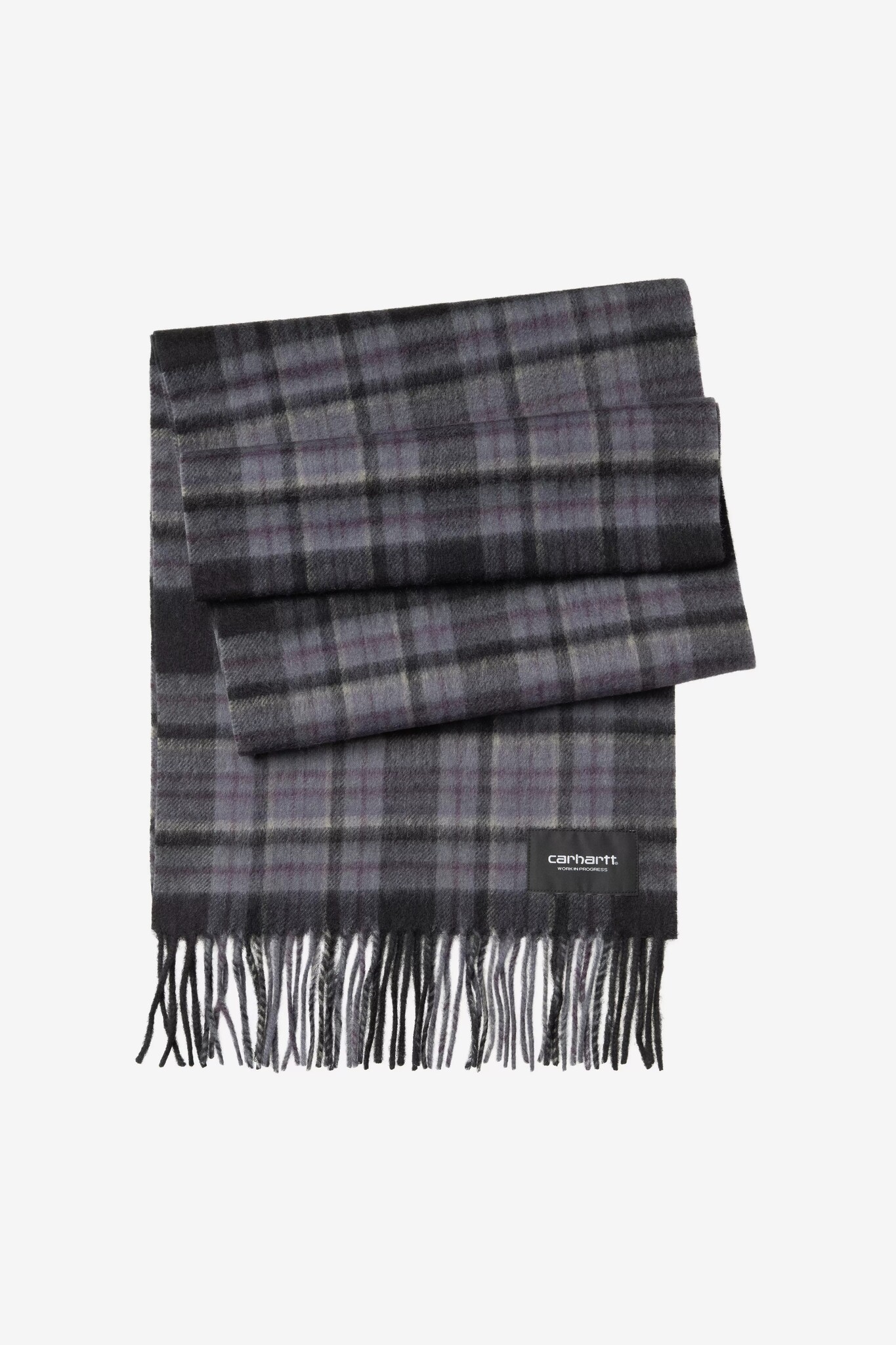 Carhartt WIP Parson Scarf - Parson Check/Shady Purple