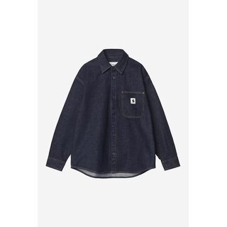 Carhartt WIP W' L/S Marly Shirt Jkt - Blue Heavy Stone Wash