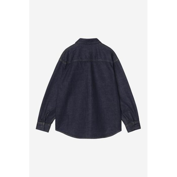 Carhartt WIP W' L/S Marly Shirt Jkt - Blue Heavy Stone Wash